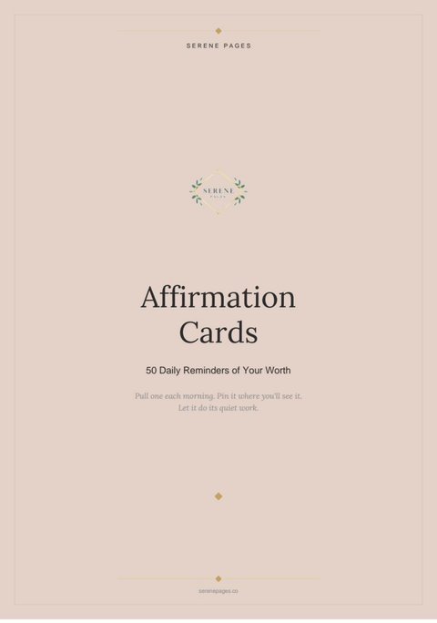 Affirmation Cards